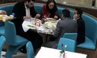 اولین عکس دیده شده از الهام حمیدی و همسرش
