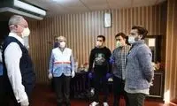 بازدید نماینده بهداشت جهانی از قرنطینه دانشجویی