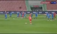 ببینید: پاس گل زیبای نوراللهی مقابل بنی یاس