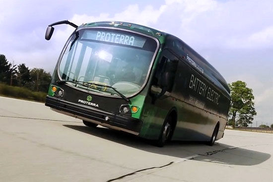 رکوردشکنی اتوبوس برقی با طی ۱۷۷۱ کیلومتر