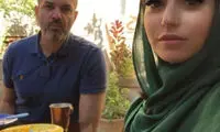 استراماچونی و همسرش در شیراز