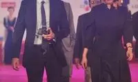 عکس روز: ترانه علیدوستی و همسرش
