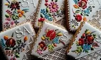 شیرینی های گلدوزی شده! +عکس