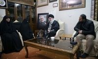 دیدار رهبر انقلاب با خانواده سردار سلیمانی