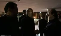 عکس: علی لاریجانی در منزل مجید مجیدی