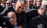 لحظه تلخ وداع خانواده محمد کاسبی با پیکرش