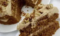 طرز تهیه دو کیک گردوییِ ساده و پرتقالی