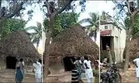 فرار از تزریق واکسن به سبک مرد هندوستانی
