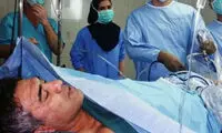 عکس: عابدزاده زیر تیغ جراحی