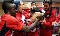 جشن تولد مسلمان در تمرین پرسپولیس برگزار شد