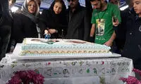 جشن تولد ۷۰ سالگی ناصر حجازی در بهشت‌زهرا