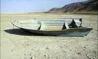 عکس؛ دریاچه مهارلو خشک شد