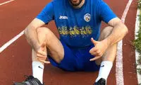تمرینات جدی مدافع ناراضی استقلال