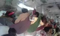 مقابله خنده دار هندی ها با تراکم مسافر!