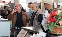 پرویز پرستویی،حاج ناصر را بدرقه کرد