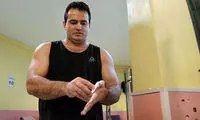 سهراب مرادی مصدوم شد