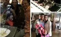 گابریل و خانواده‌اش در تهران+ عکس