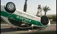 عامل واژگونی خودروی پلیس بوشهر اعلام شد