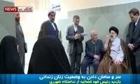 بازدید رئیس دستگاه قضا از زندان زنان شهرری