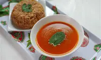 طرز تهیه آبگوشت کرمانشاهی با گوجه سبز
