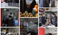 خوش و بش امام جمعه تبریز با کسبه مرند