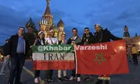 جام جهانی 2018؛ با مراکشی‌ها رفیق شدیم و برای‎شان کری خواندیم