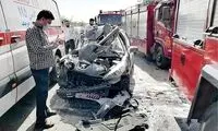 واژگونی مرگبار آمبولانس هنگام مأموریت نجات