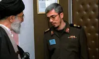 تصاویری از سرلشکر باقری و رهبر انقلاب