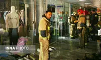 آتش نشان شهید قبل از فروریختن پلاسکو