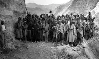 ساخت جاده چالوس در سال 1312 +عکس