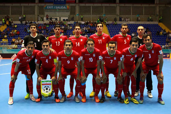 صعود فوتسال ایران به جمع چهار تیم برتر جهان