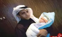 جنجال تولد فرزند جوان‌ترین زوج سعودی