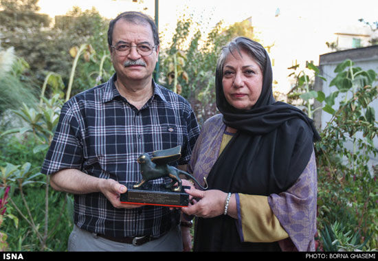 بنی‌ اعتماد با «شیر ونیز» در تهران +عکس