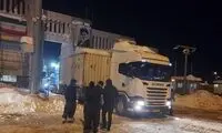 فعالیت ترانزیتی در مرز باشماق از سرگرفته شد