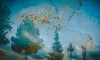 انعکاس نور و رنگ در عکس روز نشنال جئوگرافیک