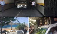 آمبولانس حامل جسد همسر محمدعلی نجفی