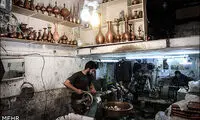 عکس: هنر میناکاری در اصفهان