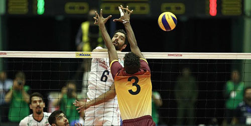 حریفان والیبال ایران در دور دوم قهرمانی آسیا