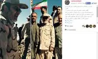 بازدید وزیر کشور با لباس نظامی +عکس