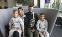  تصویر بمب پرسپولیس با خانواده در تهران!