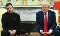بنر ترامپ و زلنسکی در سراسر شهر تهران نصب شد