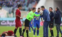 درگیری لفظی استراماچونی با داور