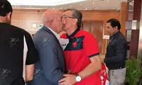 حضور مهاجرانی در اردوی پرسپولیس