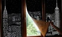 با این پرده در پنت هاوس یک شهر بزرگ زندگی کنید
