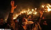 برگزاری آئین مشعل‎گردانی بدون فاصله اجتماعی