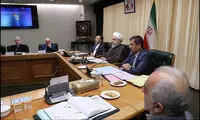 چهره روحانی پس از استعفای ظریف