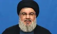 نصرالله: آمریکا باید تحریم‌های ایران را لغو کند