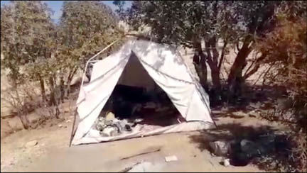 زندگی در چادر به خاطر گرانی مسکن!