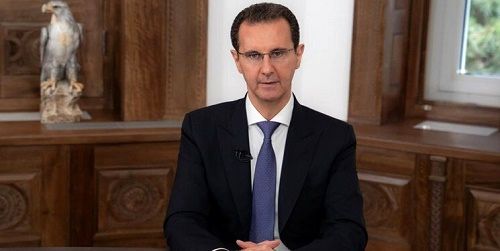بشار اسد با ولیعهد ابوظبی گفت‌وگو کرد