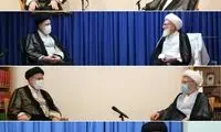 دیدار رئیسی با آیات عظام در قم